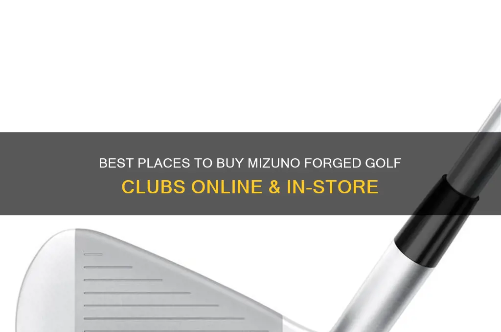 where can i buy mizuno forged golf clubs