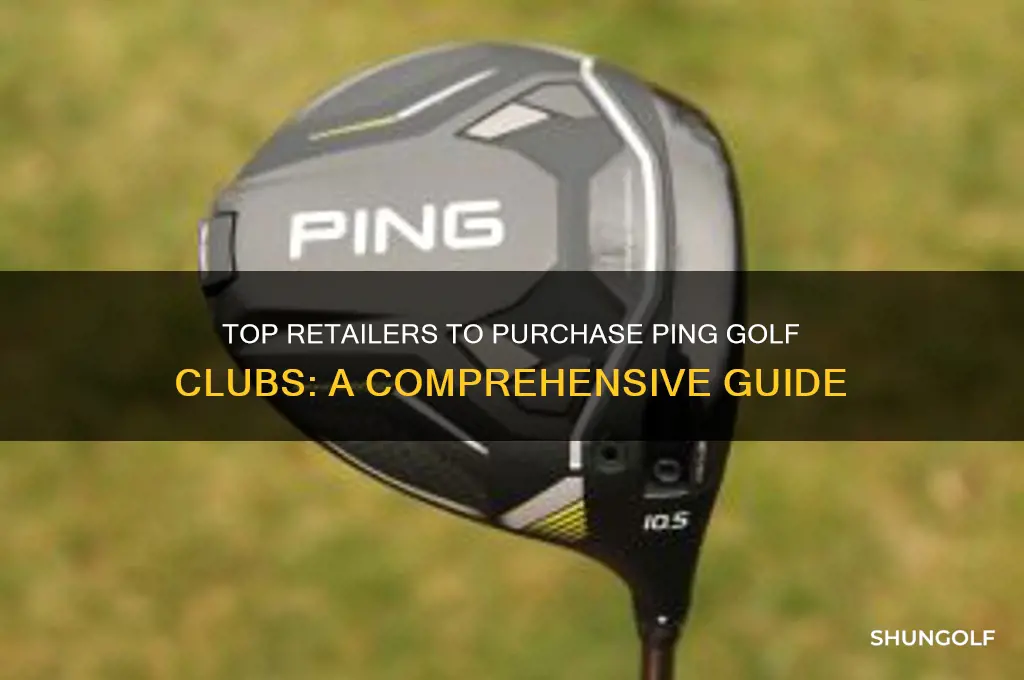 where can i buy ping golf clubs