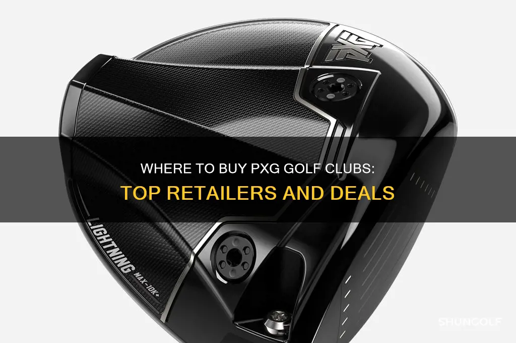where can i buy pxg golf clubs