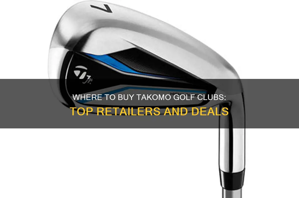 where can i buy takomo golf clubs