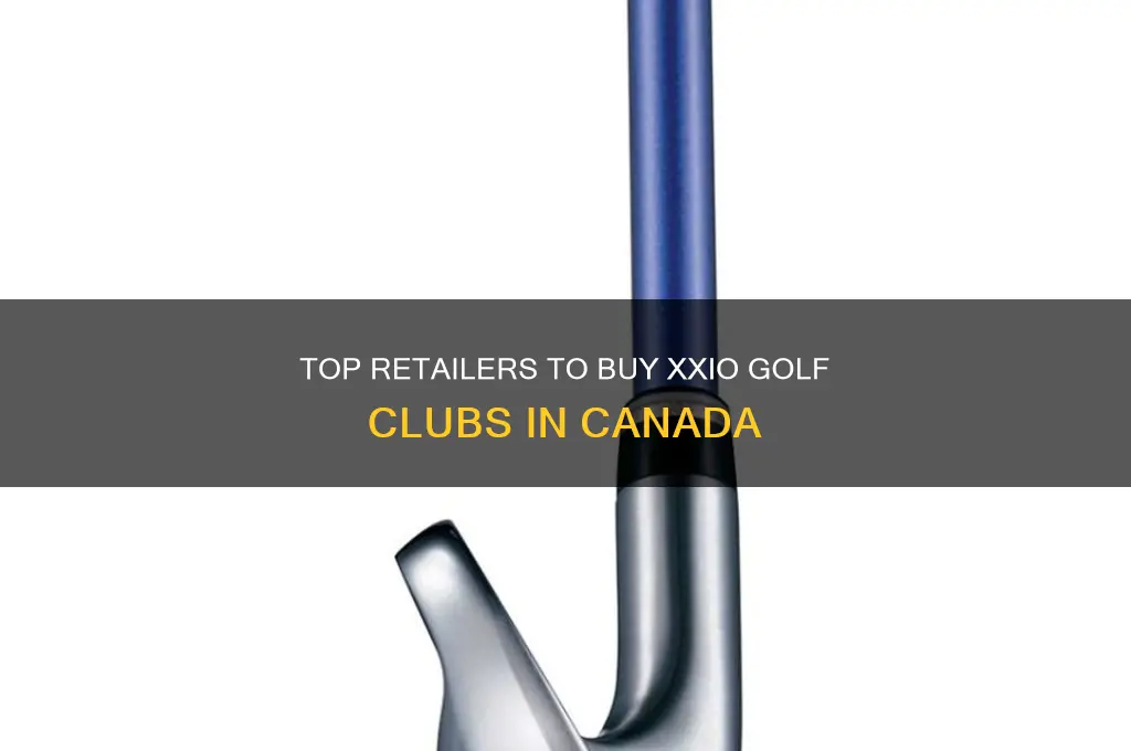 where can i buy xxio golf clubs in canada
