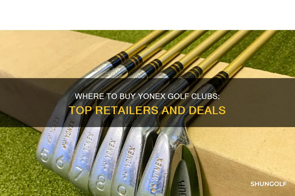 where can i buy yonex golf clubs