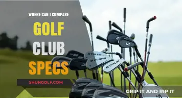 Compare Golf Club Specs: Top Tools and Websites for Golfers