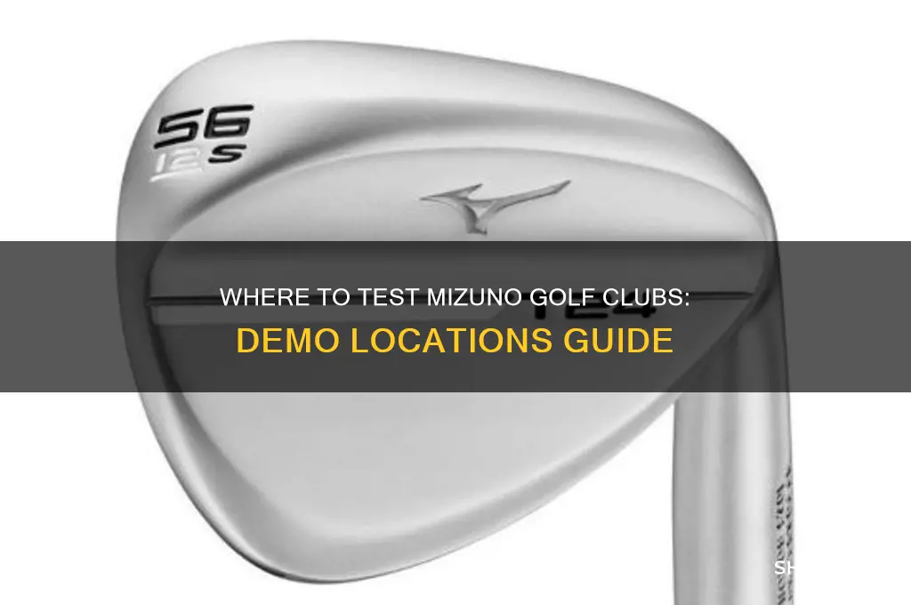 where can i demo mizuno golf clubs
