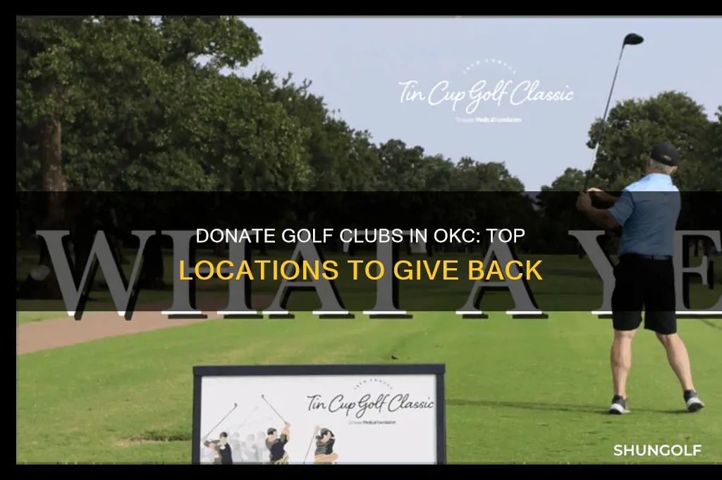 where can i donate golf clubs okc