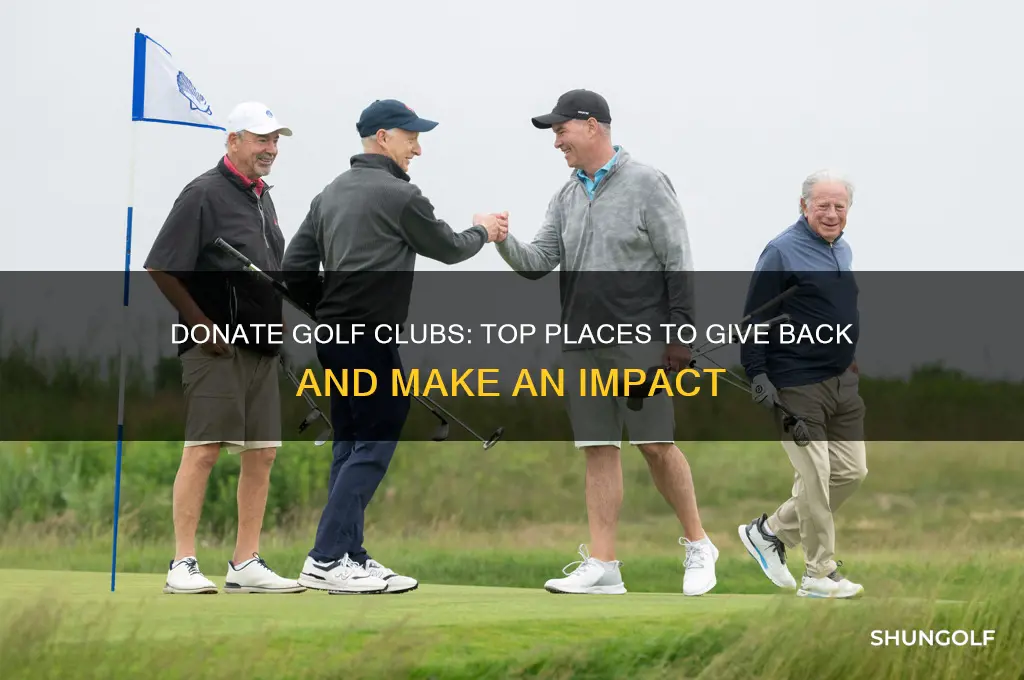 where can i donate golf clubs