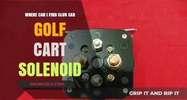 Where to Find Club Car Golf Cart Solenoid: A Comprehensive Guide