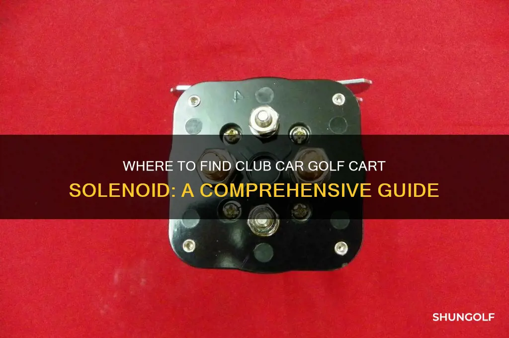 where can i find club car golf cart solenoid