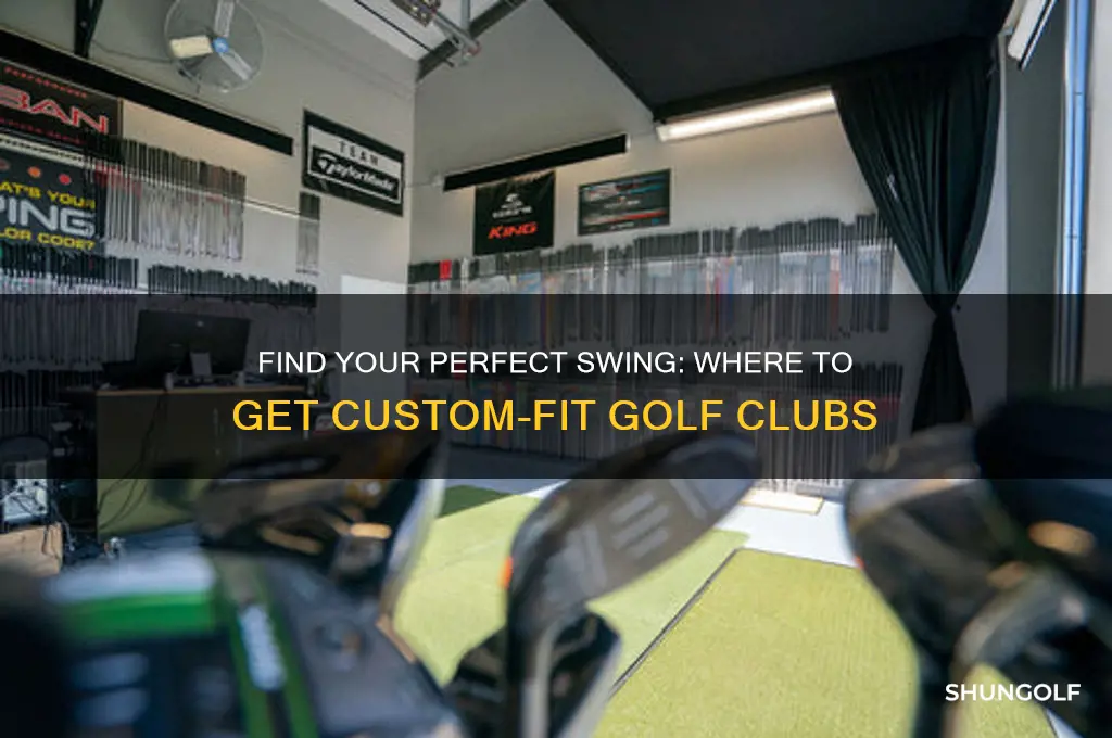 where can i get custom fit for golf clubs