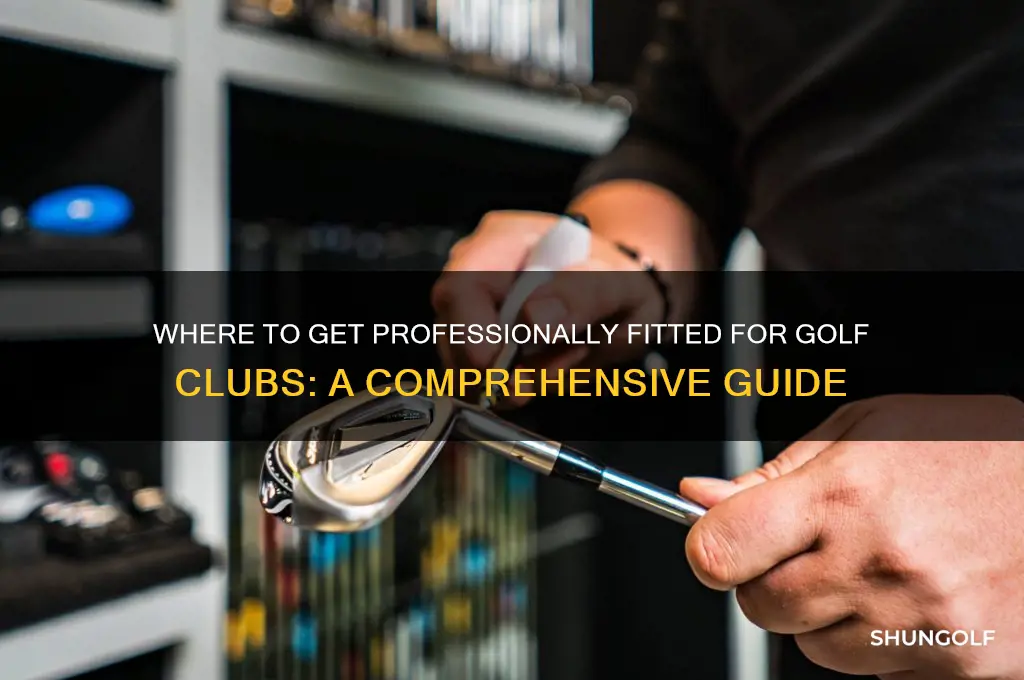 where can i get fit for golf clubs