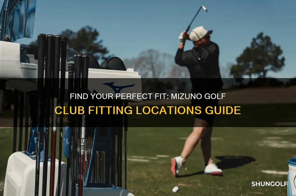 where can i get fitted for mizuno golf clubs