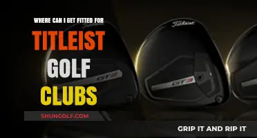 Find Your Perfect Fit: Where to Get Fitted for Titleist Golf Clubs