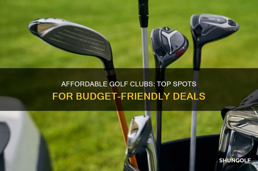where can i get good golf clubs for cheap