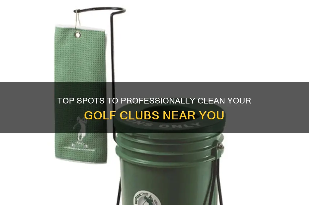 where can i get my golf clubs cleaned
