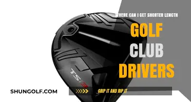 Finding the Perfect Fit: Where to Buy Shorter Golf Club Drivers