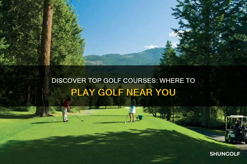 where can i play golf