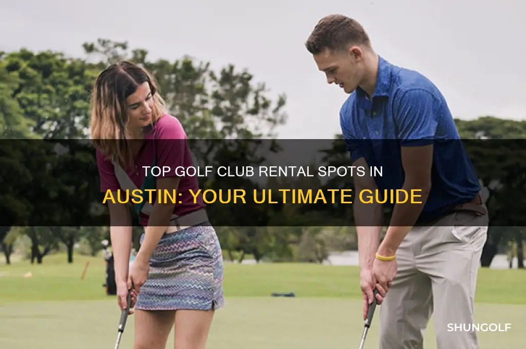 where can i rent golf clubs in austin
