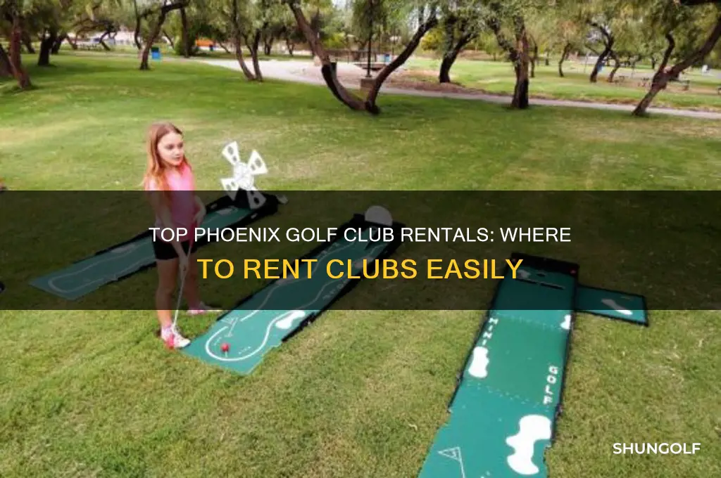 where can i rent golf clubs in phoenix