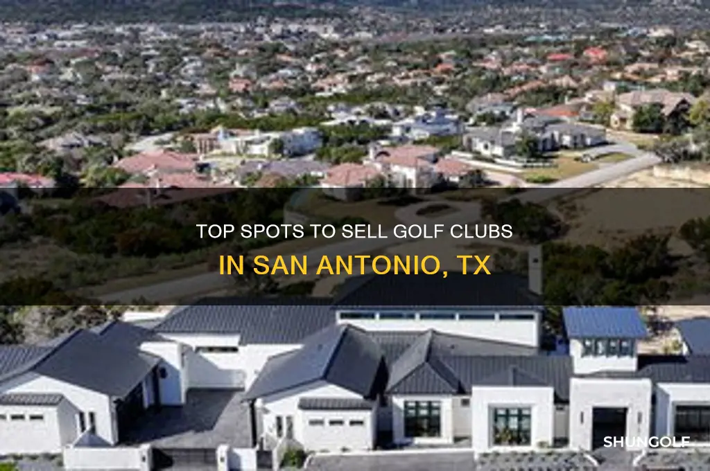 where can i sell golf clubs in san antonio