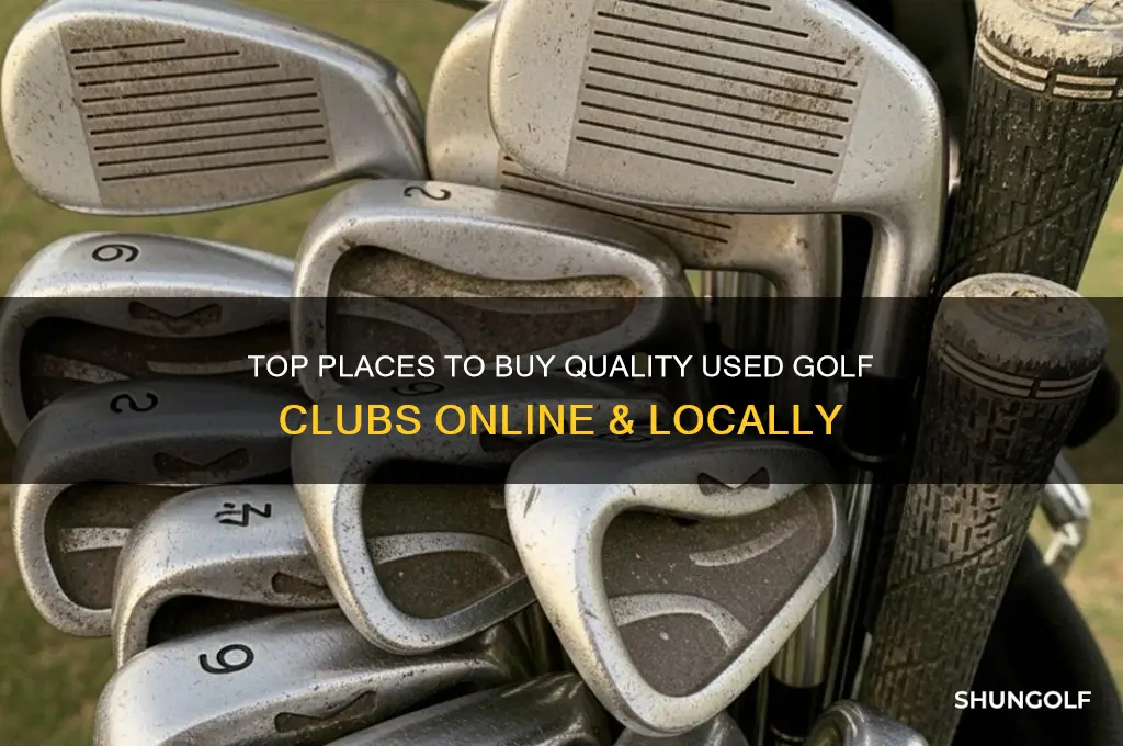 where can you buy used golf clubs