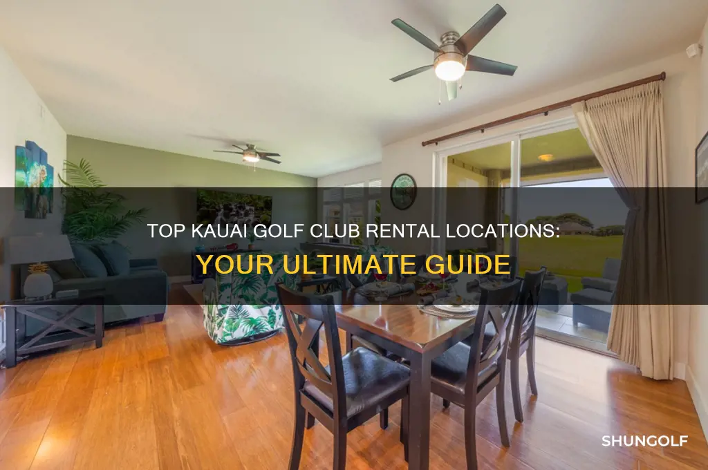 where can you rent golf clubs on kauai