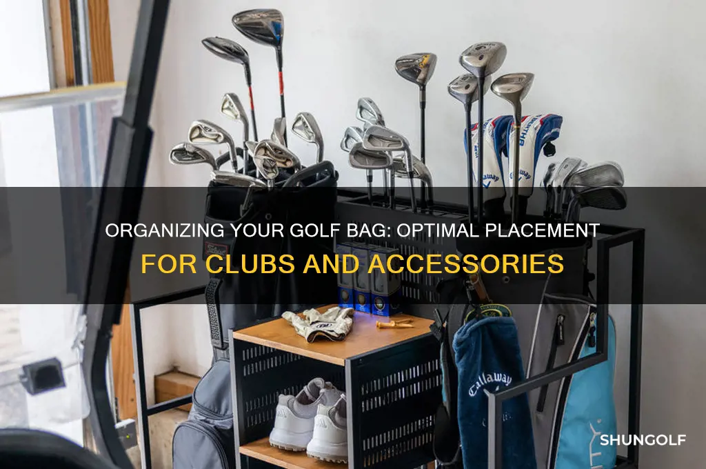 where clubs go in golf bag
