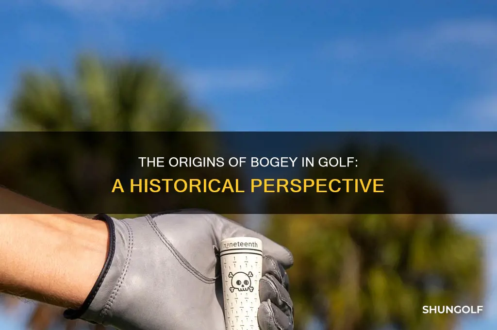 where did bogey come from in golf