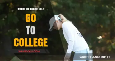 Where Did Bubbie Golf Attend College? Uncovering Her Academic Journey