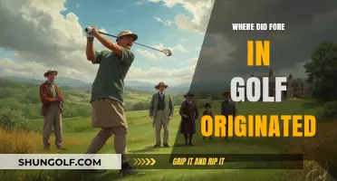 Golf's 'Fore' Shout: A Historical Perspective