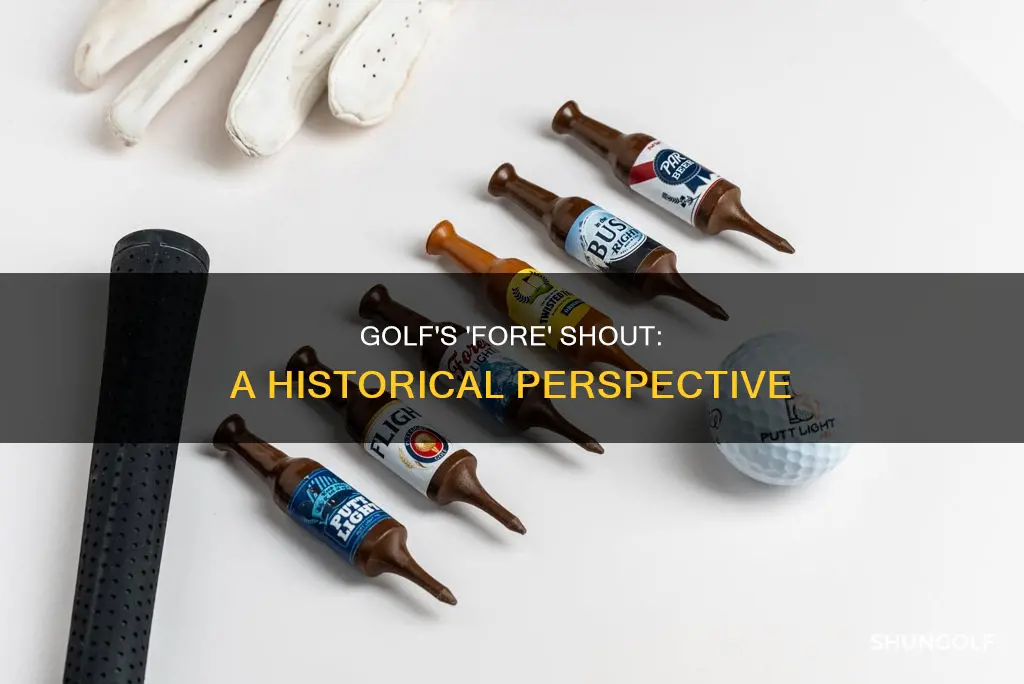 where did fore in golf originated