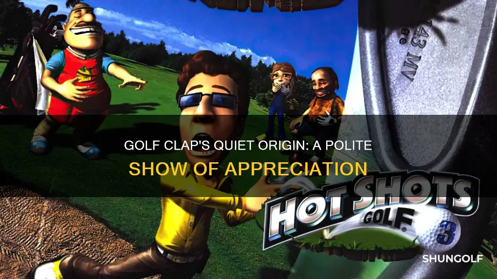 where did golf clap come from