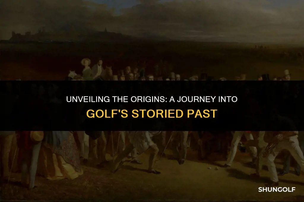 where did golf first start