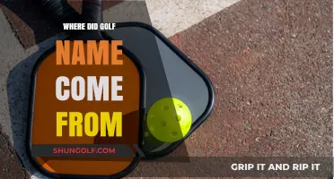 The Etymology of Golf: Unraveling the Sport's Name