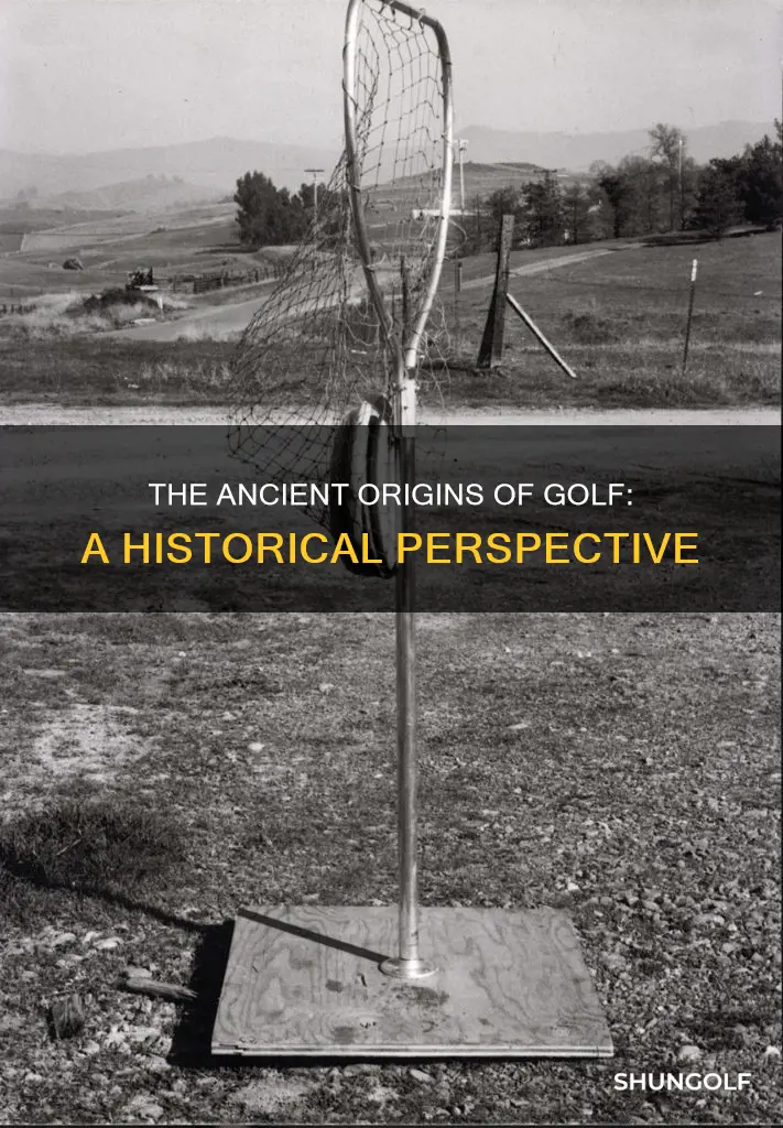 where did golf orriginate