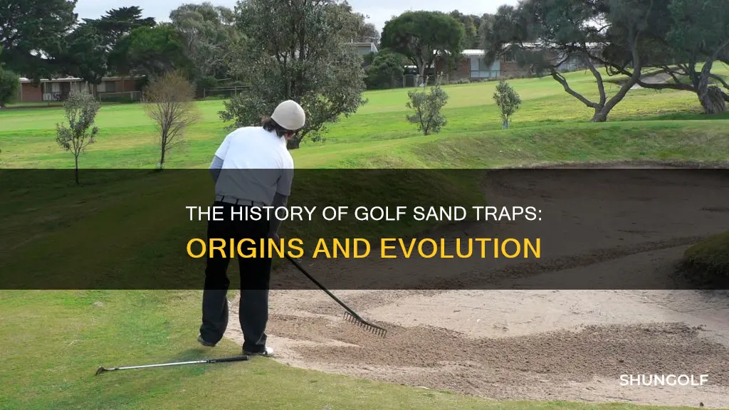 where did golf sand traps originate