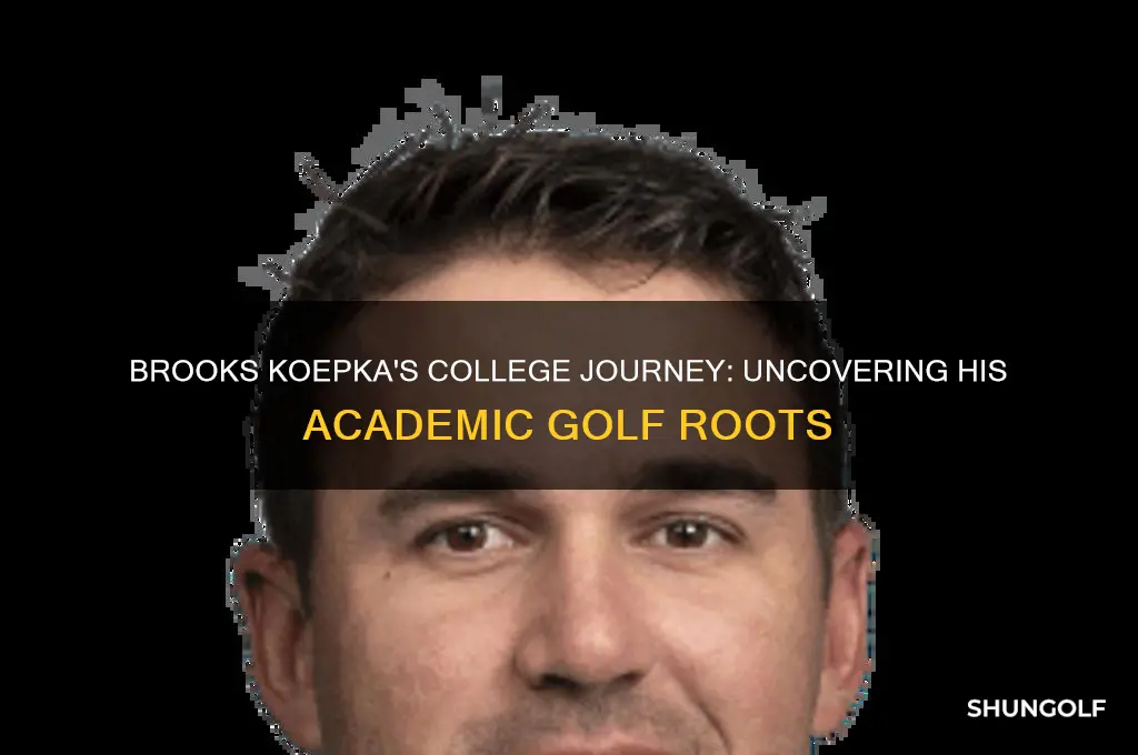 where did golfer brooks koepka go to college