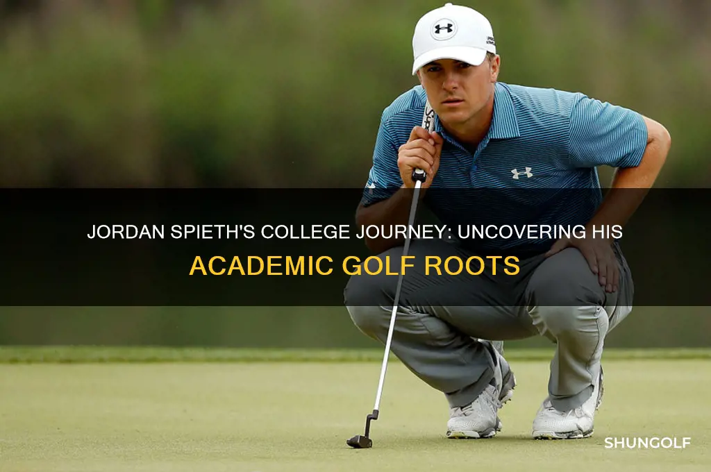 where did golfer jordan spieth go to college