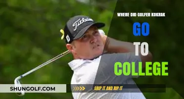 Jason Kokrak's College Golf Journey: Uncovering His Alma Mater