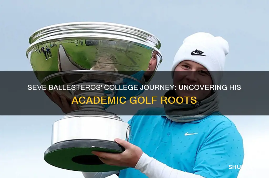 where did golfer seve go to college
