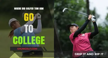 Tom Kim's College Golf Journey: Where Did He Play?