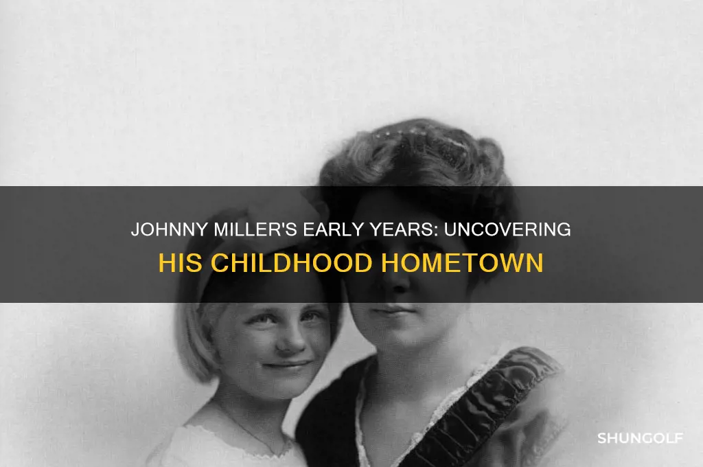 where did johnny miller golfer grow up