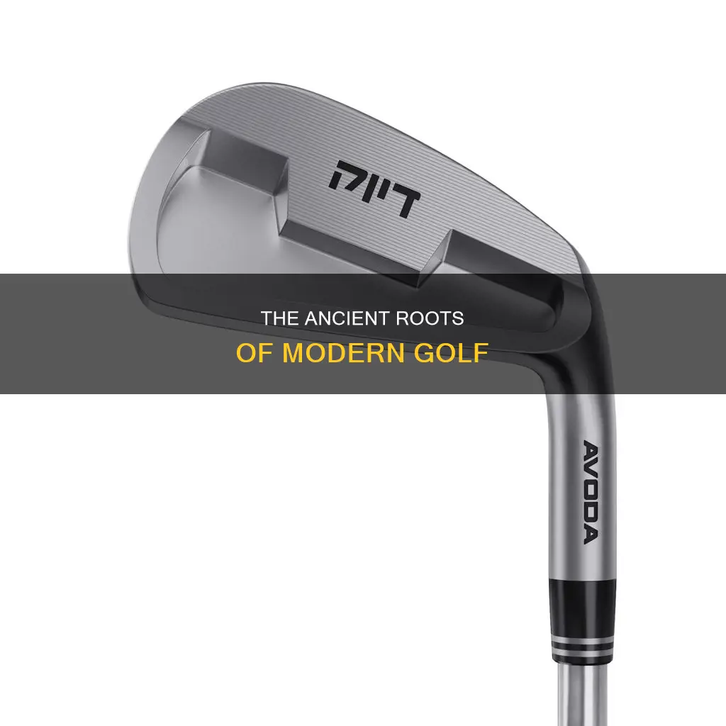 where did modern golf originated from