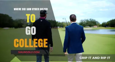 Sam Ryder's Golf Journey: College Roots and Rise to Fame