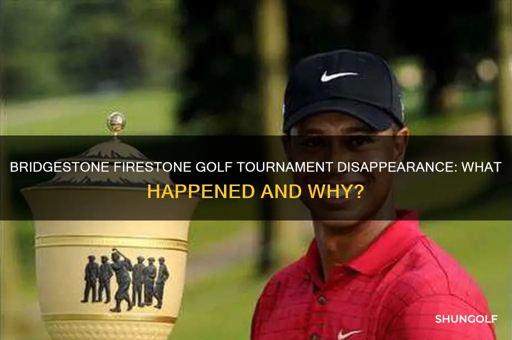 where did the bridgestone firestone golf tourney go