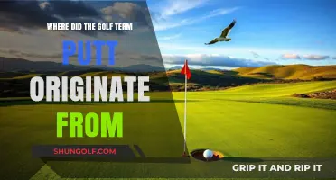 The Surprising Origins of the Golf Term 'Putt' Revealed