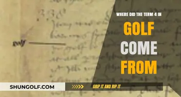 The Origins of Golf's '4' Term: Uncovering Its Surprising History
