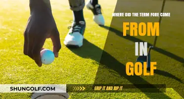 Unraveling the Origins of 'Fore' in Golf: A Historical Perspective