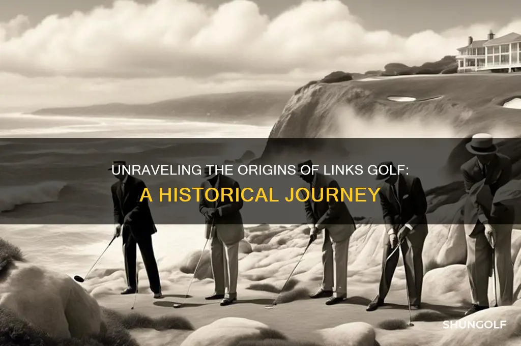 where did the term links golf come from