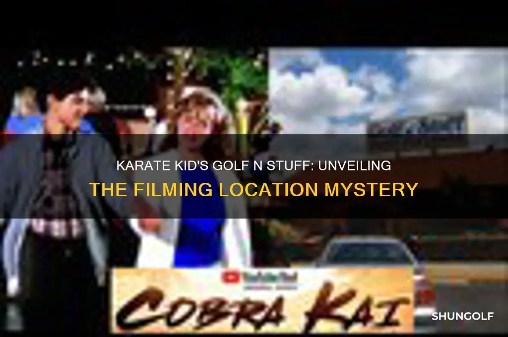 where did they film golf n stuff on karate kid