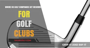 Sourcing Golf Club Materials: A Look at Manufacturers' Resource Strategies